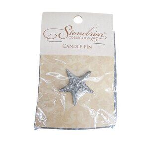 Stonebriar Collection Starfish Candle Pin for Pillar‎ Candles Only